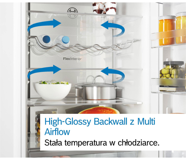 Lodówka Bosch KGN39VXBT PerfectFit No Frost 203cm Ciemny Inox Komora Zero VitaFresh 363L - 1516141 - zdjęcie 14